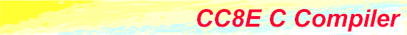 CC8E C compiler for PICmicro